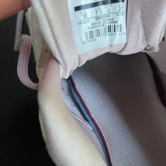 Nike Women's Air Max 90 Velvet Particle Rose Shoes Sneakers Size 10 - Picture 13 of 13